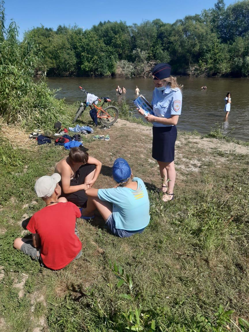 Полиция Ирбита на страже безопасности отдыхающих близ водоёмов граждан