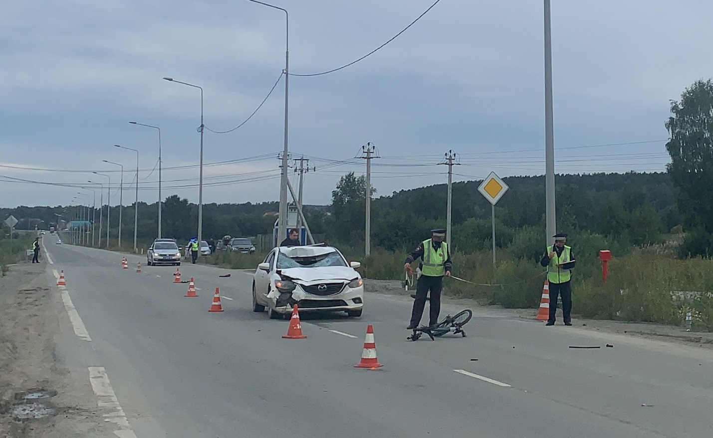 дтп с велосипедистом