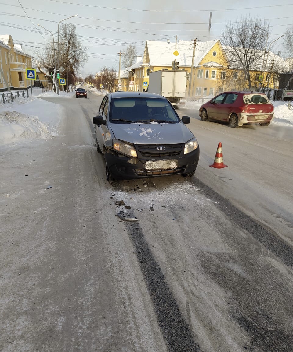 ДТП на ул. Пролетарская 13.01.2021