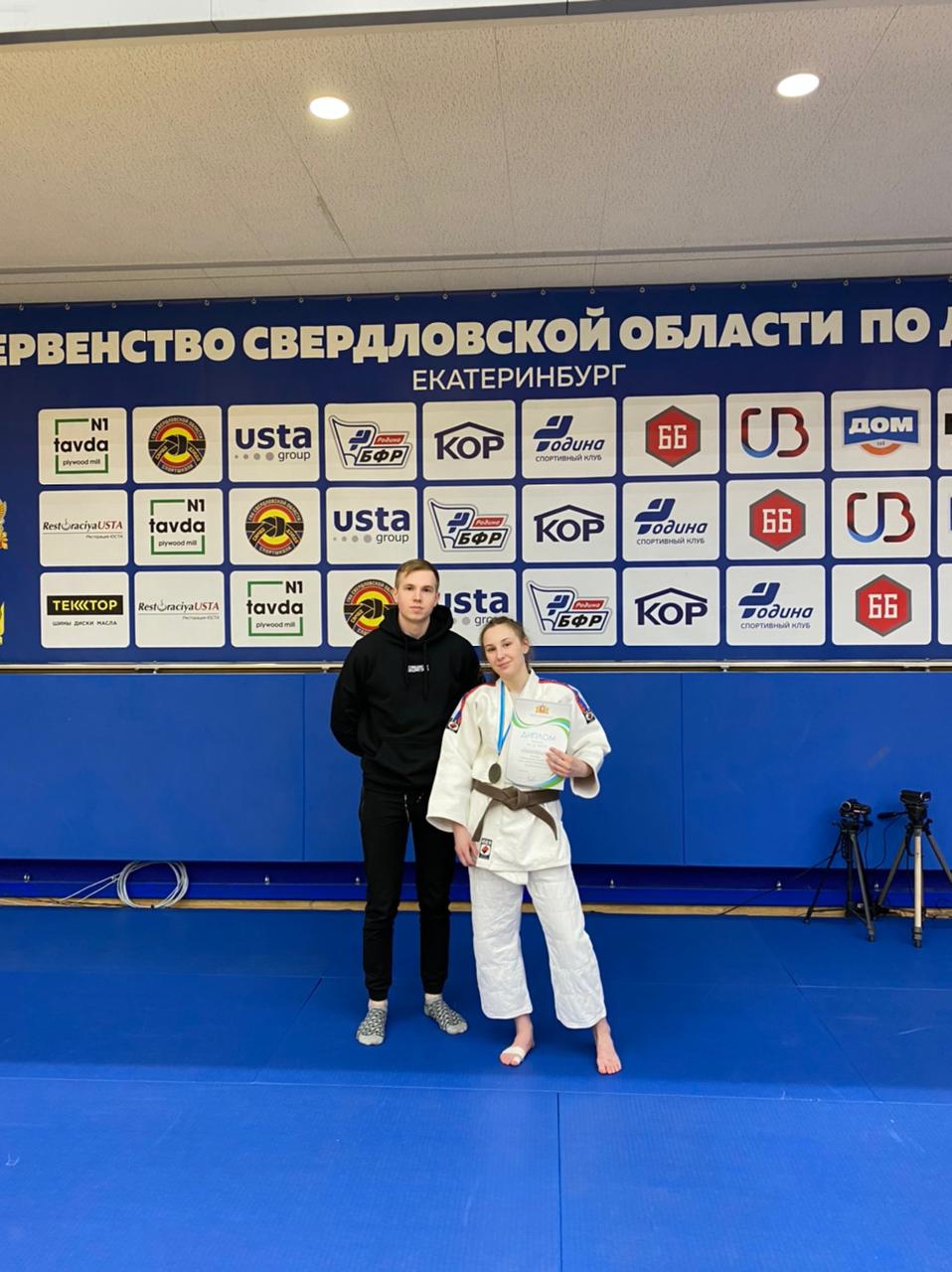 Ирбитчанка заняла 3-е место на Первенстве Свердловской области по дзюдо среди юниоров и юниорок до 21 года