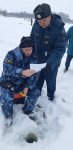 Рейд на реках Ница и Ирбит в рамках акции «Безопасный лед»