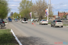 В Ирбите велосипедист попал в ДТП 30.04.2020