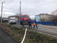 Учения по гражданской обороне с привлечением ОСМП