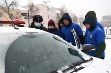 «Студенческий десант» Ирбита за безопасность дорожного движения