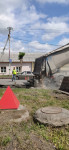 Ремонт дороги на перекрестке улиц Советская - Горького